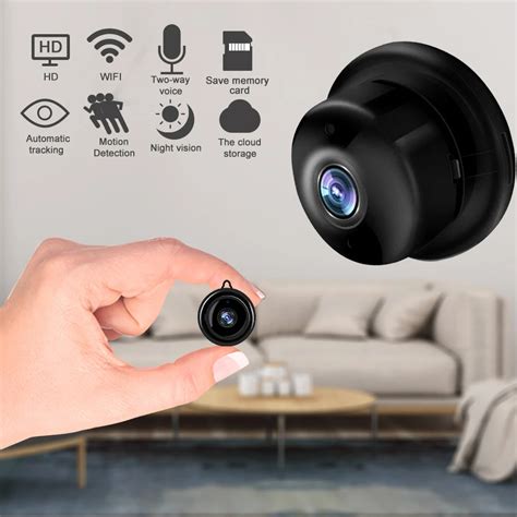 Wireless Mini WiFi Camera 1080P HD IR Night Vision Micro Camera Home ...