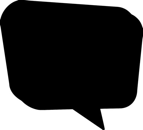 svg balloon speech speaking bubbles  svg image icon svg silh