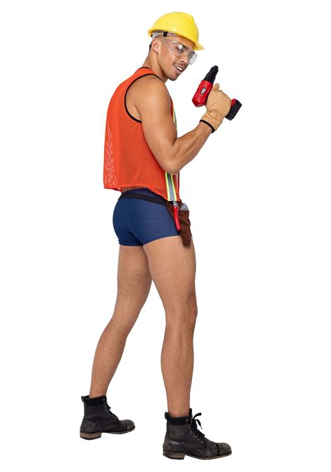 Men’s Sexy Construction Hard Worker Costume | Sexy Men's Costumes