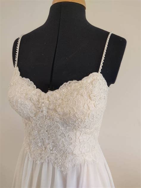 Romantic Boho Wedding Dress Soft Corset Flowy Wedding Dress - Etsy