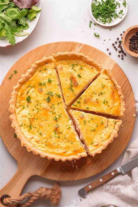 Classic Quiche Lorraine Recipe | La Cuisine de Géraldine
