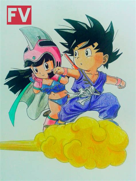 ArtStation - Dragon Ball - Goku and Chi Chi
