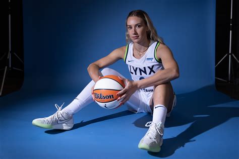 Minnesota Lynx center Alanna Smith makes a splash