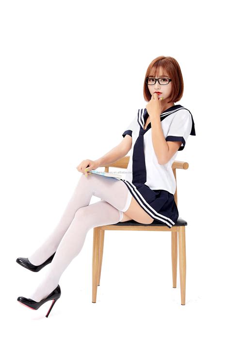 Ladies Nerdy Flirty Naughty School Girl Costumes Sexy Adults