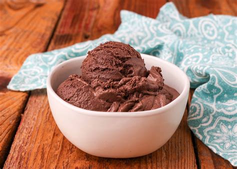Dark Chocolate Ice Cream - Barefeet in the Kitchen