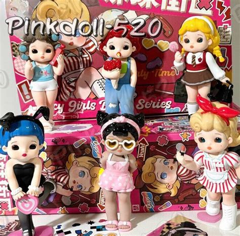 spicy girl block series blindbox confirmed figures toy designer art dol