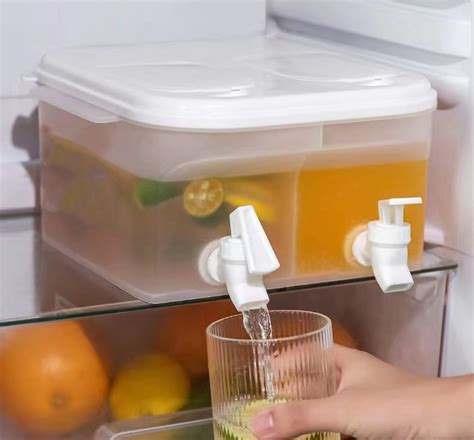 Amazon.com | 4 Pcs 1 Gallon Drink Dispenser for Fridge, Beverage, Water
