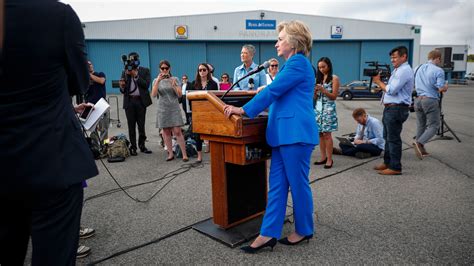 Highlights of Hillary Clinton’s News Conference - The New York Times