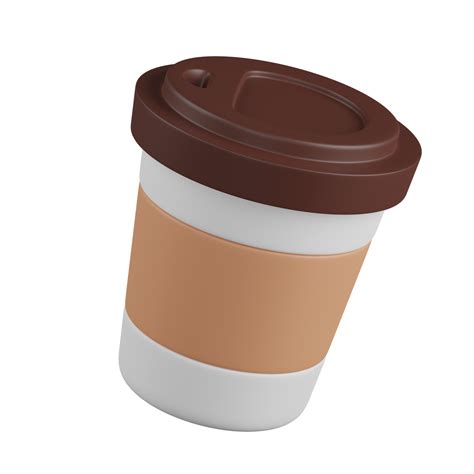 cup of coffe 3d icon 48332724 PNG