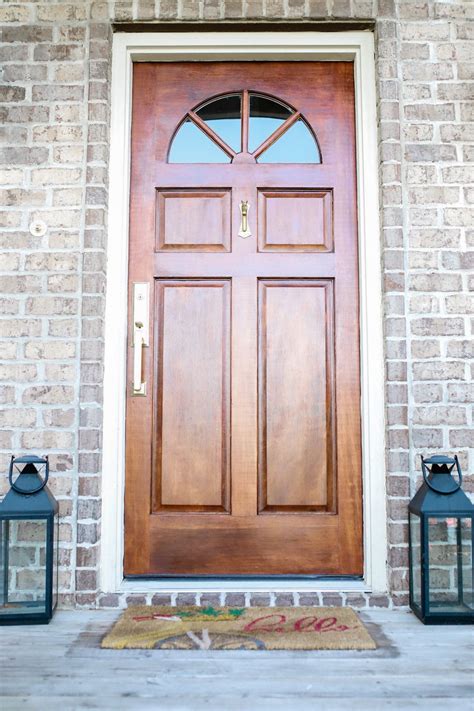 Stain Colors For Wood Front Door at Annabelle Kelly blog