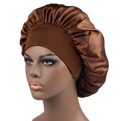 1PC Сатенена шапка за спане Нощен сън Грижа за косата Боне Нощна шапка ...