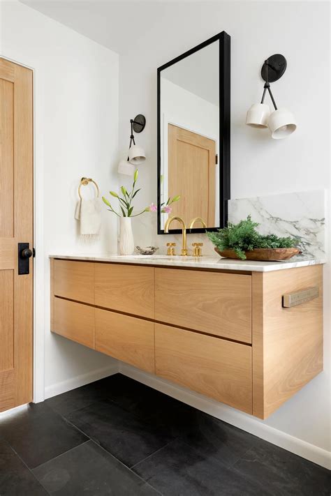 Modern Wood Bathroom Vanity – Rispa
