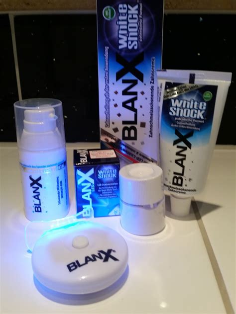 BlanX White Shock Whitening im Test - weißere Zähne nach zwei Wochen ...
