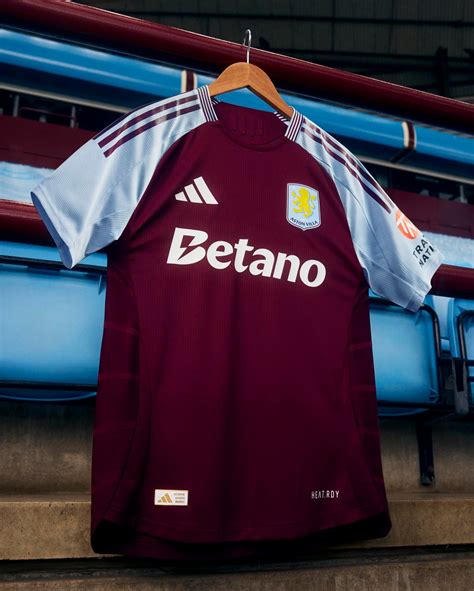 Aston Villa 24/25 Adidas Home Kit - Football Shirt Culture - Latest