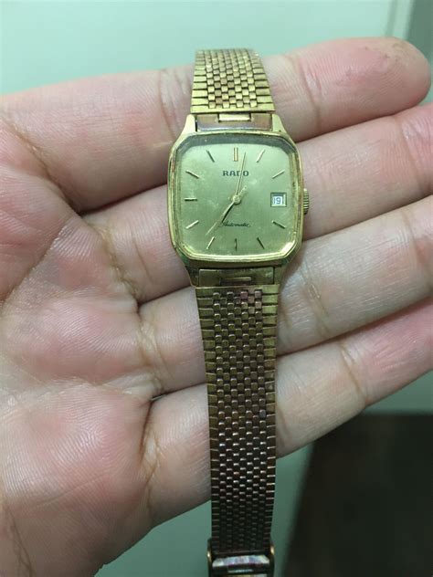 Rado Vintage Gold Watch, Women's Fashion, Watches & Accessories, Watches on Carousell