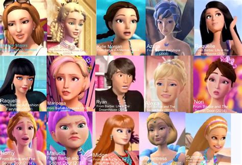 Characters from Barbie Movies 12 by Aladdin2001 on DeviantArt