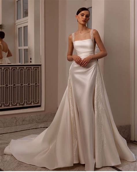 Striped Wedding Dress