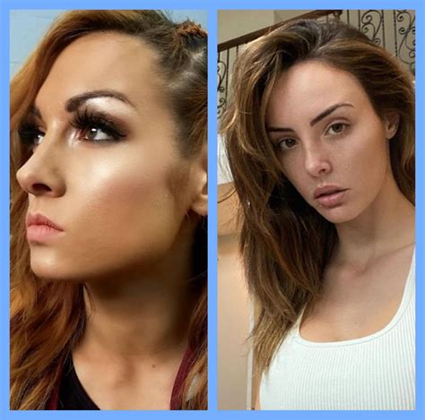 Makeup v No Makeup : Becky Lynch vs Cassie Lee : r/CelebBattles