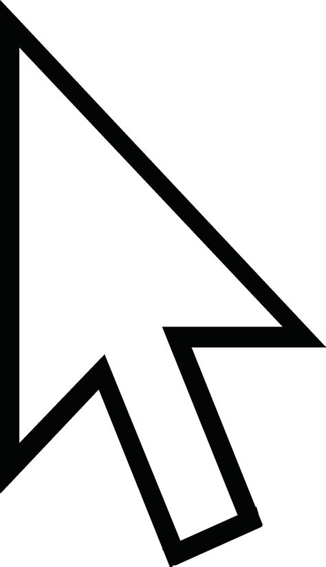 arrow cursor mouse pointer  vector art  vecteezy