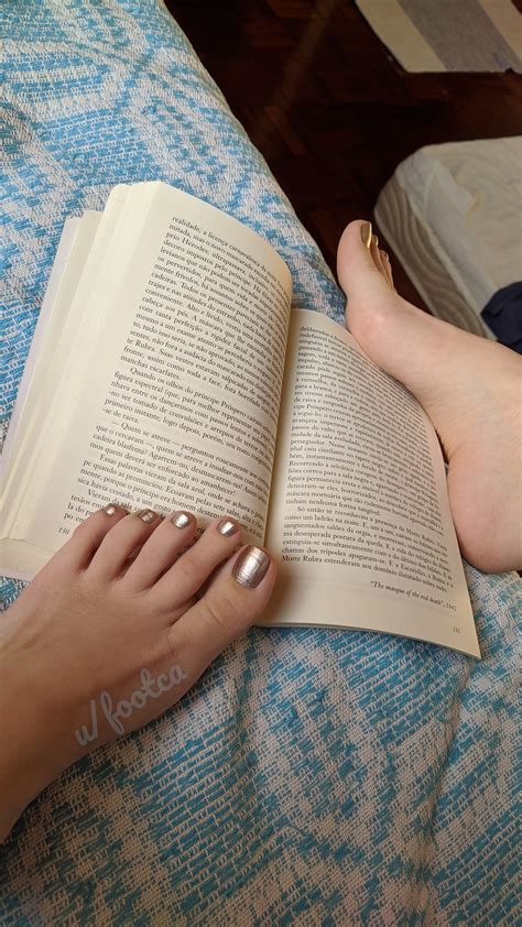 Just doing some reading, do you want to give my feet some attention