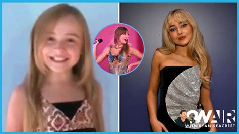 Sabrina Carpenter Opens Taylor Swift 'Eras Tour' with a Throwback Video ...