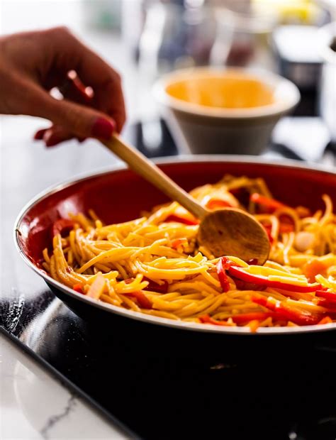 Asian Noodle Recipe - Sweet and Sour Noodles | Cotter Crunch