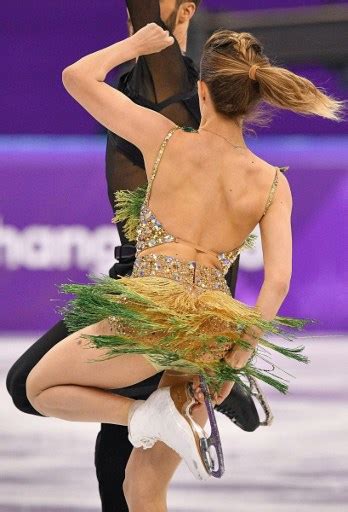 In Pics: Ice dancer suffers wardrobe malfunction in Pyeongchang Games, but handles it like a boss