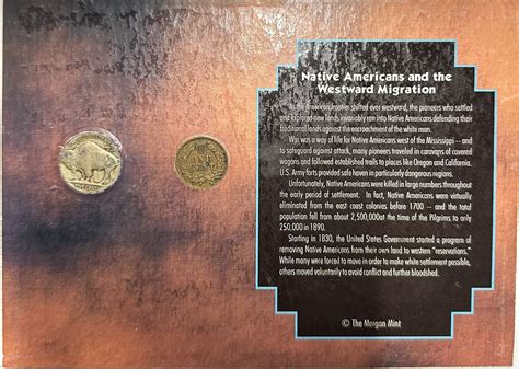 >Morgan Mint - Official Tribute to Native Americans - 1920 Buffalo