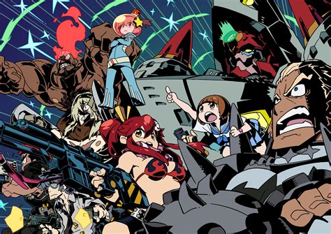 yoko littner, mankanshoku mako, gamagoori ira, mikisugi aikurou, viral