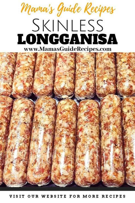 Pinoy Skinless Longganisa Recipe | Bryont Blog