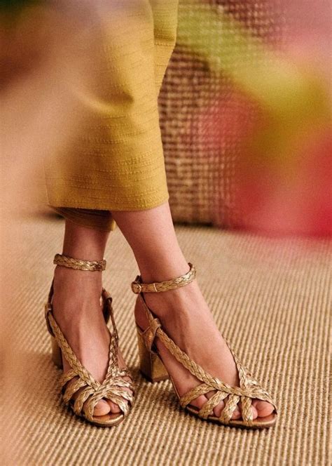 epingle par mell myburgh sur shoes chaussures femme ete sandales sezane
