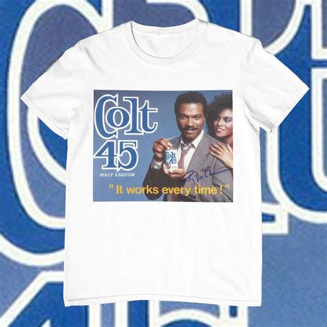 1984 Retro Colt 45 Billy Dee Williams T-shirt - Etsy