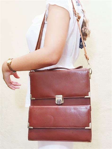 Bolsa Carteiro Feminina Vintage - Bolsa Carteiro Maleta Vintage em Couro | Bolsa de Ombro Feminina ...