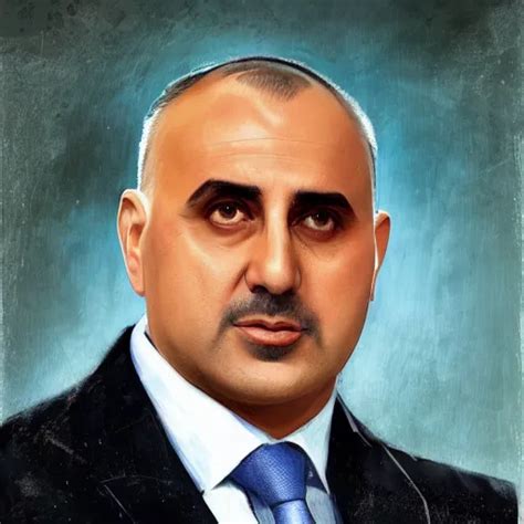 matte portrait painting of bulgarian prime minister | Stable Diffusion ...