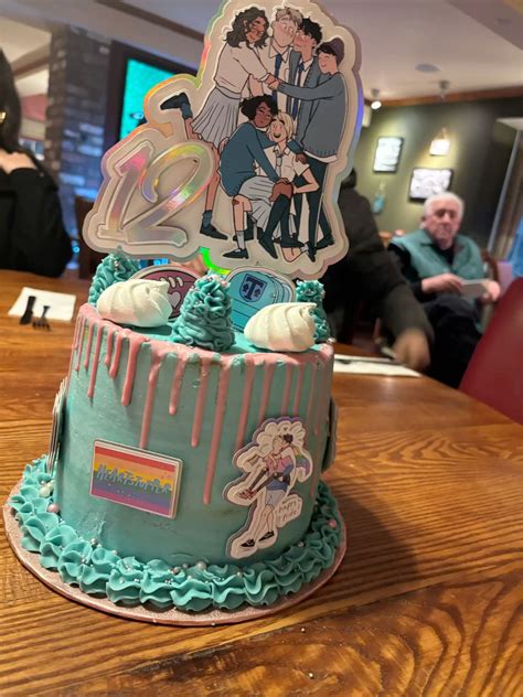 Heart stopper cake in 2025 | Funny birthday cakes, Anime cake, Birthday