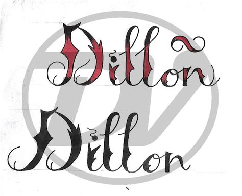 dillon lettering   dillonvance  deviantart