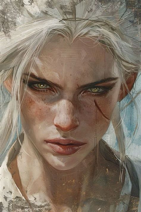 Cirilla | Witcher art, Character portraits, Concept art characters