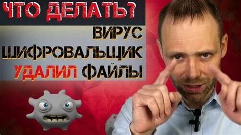 Что делать если вирус зашифровал файлы на компьютере - как бороться с ...