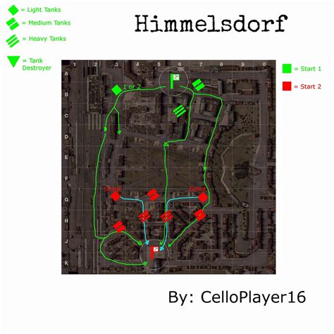 CelloPlayer16: Map Strategies - Himmelsdorf