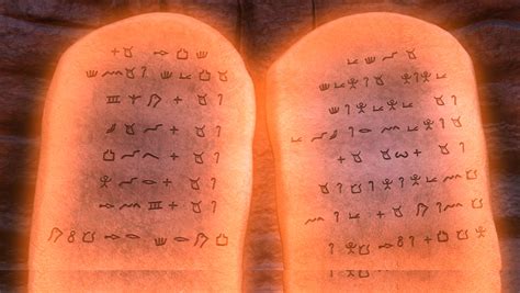 real ten commandments