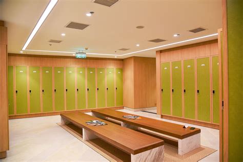 Locker rooms