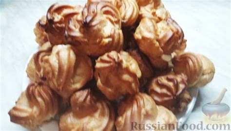Рецепт: Профитроли на RussianFood.com