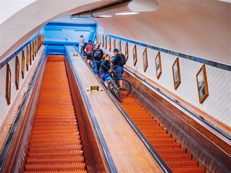 Ingang Sint Annatunnel Voetgangerstunnel