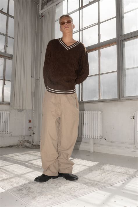 Baggy Linen Pants mocha