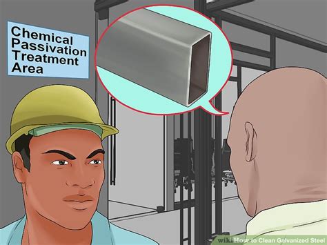 how to clean galvanized steel