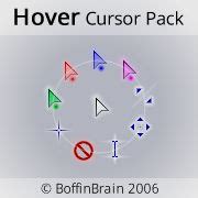 hover cursor pack  boffinbrain  deviantart