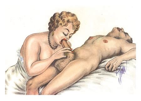 Art toon porno erotic drawings hardcore cartoons vintage - 19 Pics