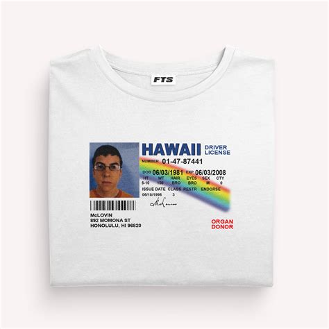 McLovin ID Funny T-shirt | Etsy