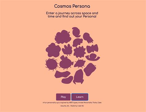 Cosmos Personality Quiz