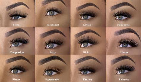 Lash Extension Patterns